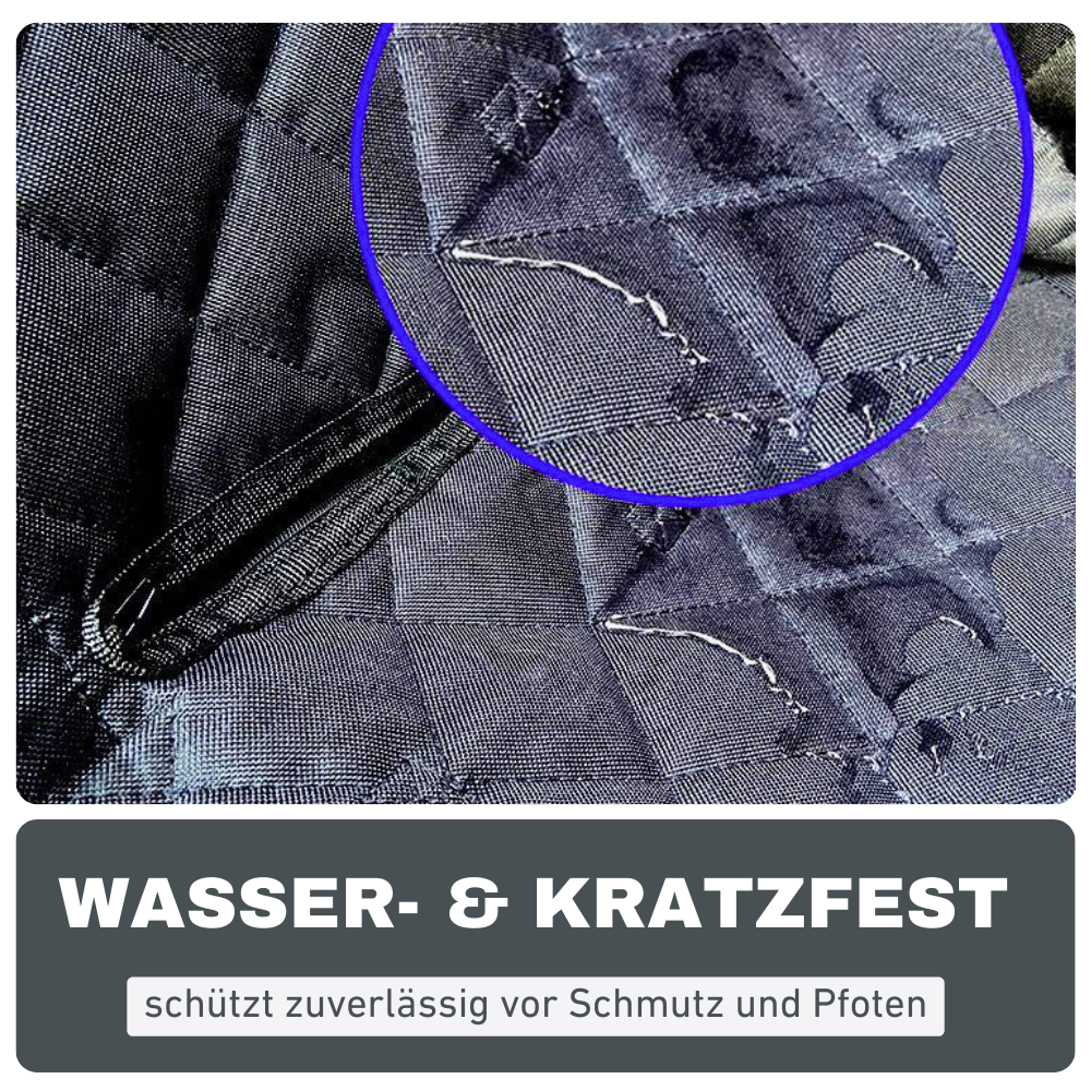 Faltbarer Auto-Sitzschutz mit Seitenwänden – Für sauberes & sicheres Reisen mit Tier