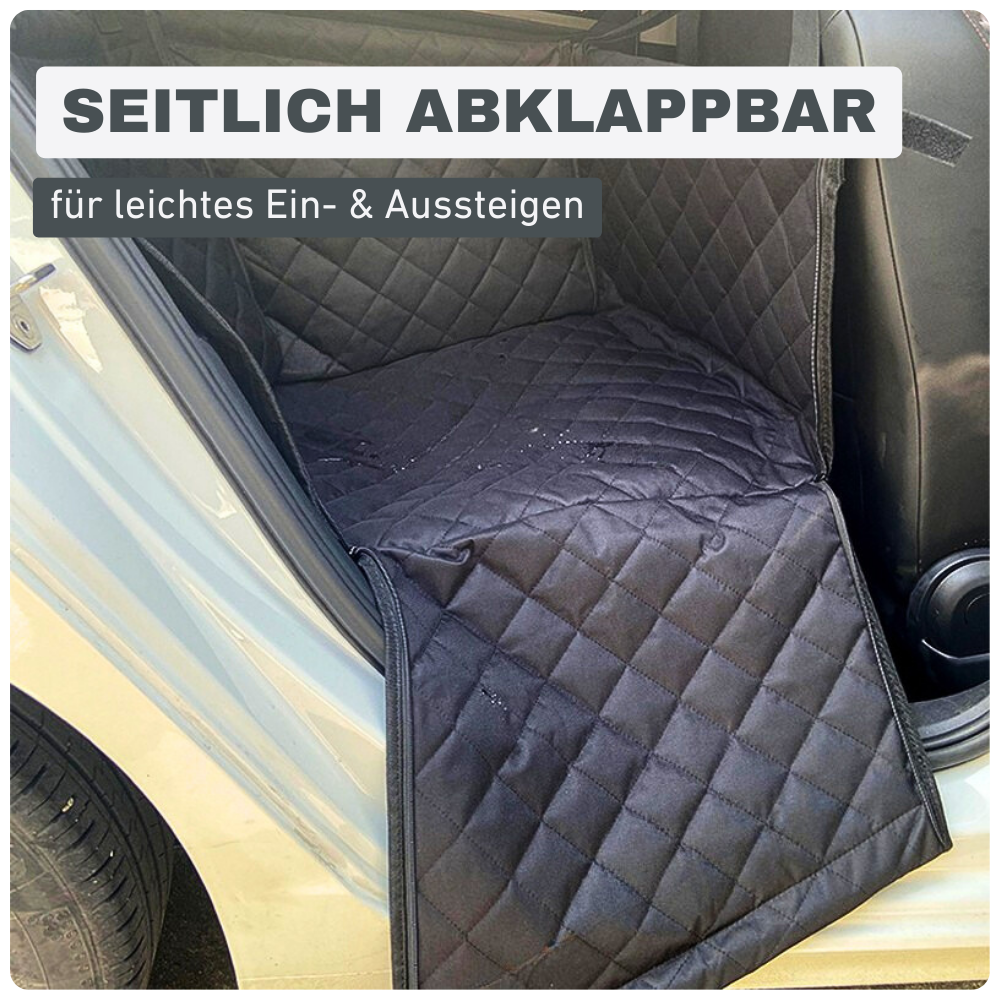 Faltbarer Auto-Sitzschutz mit Seitenwänden – Für sauberes & sicheres Reisen mit Tier