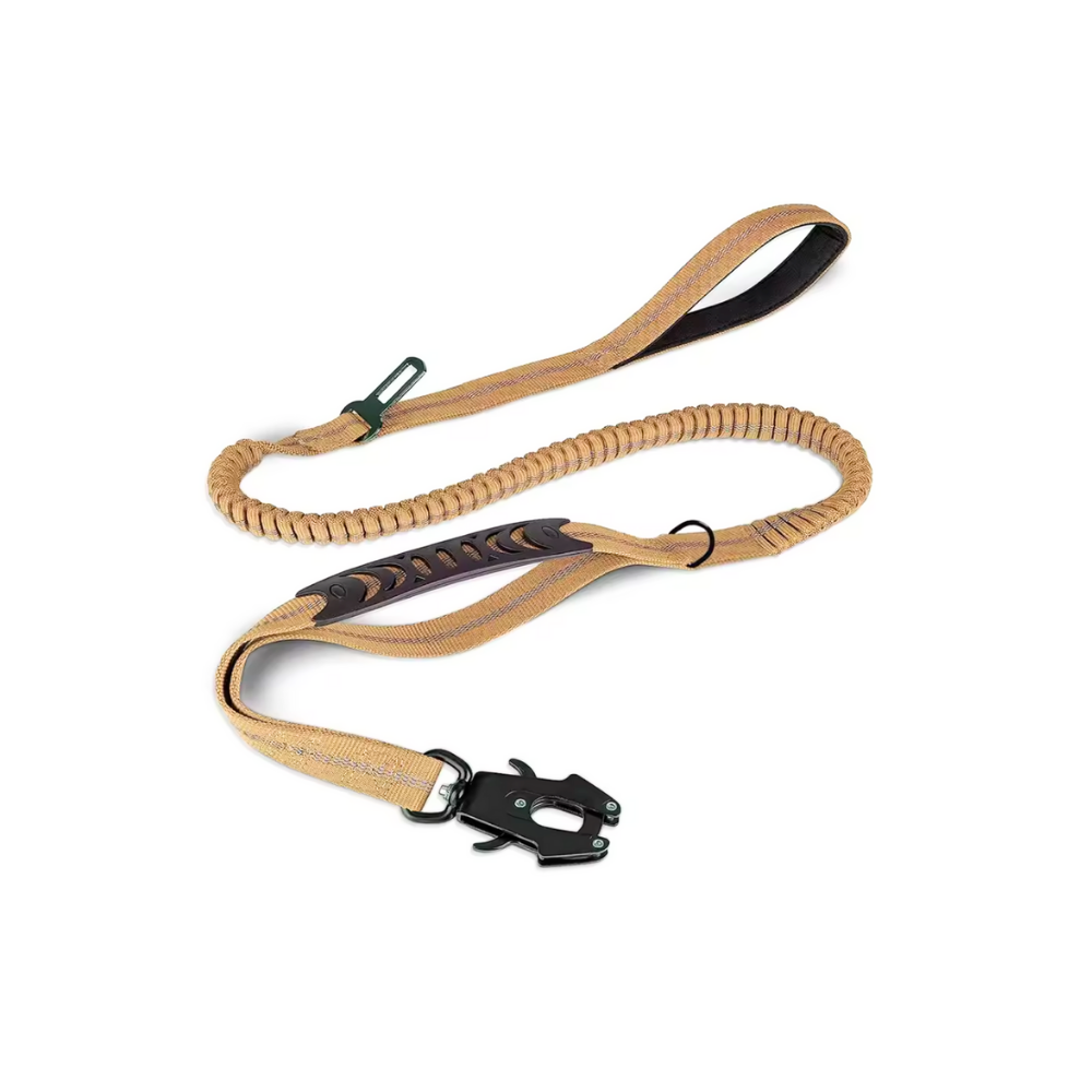 Stoßdämpfende Bungee-Leine mit Sicherheitsgurt – Für sichere Kontrolle unterwegs