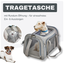 Reisetasche für kleine Haustiere – Mit Fleece-Einlage & Rundumöffnung