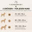 Tiermoment Premium Hundebett – Memory Foam & Bouclé